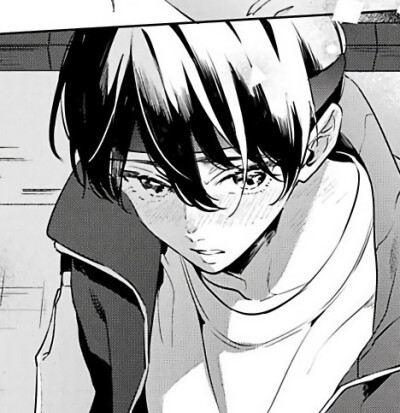 黑白漫画 动漫男头