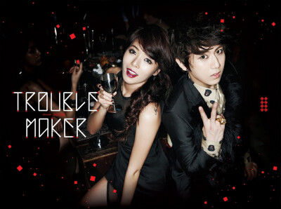 草马夫妇 4Minute 金泫雅 张贤胜 BEAST Trouble Maker