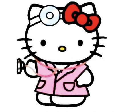 HelloKitty白底头像 自截