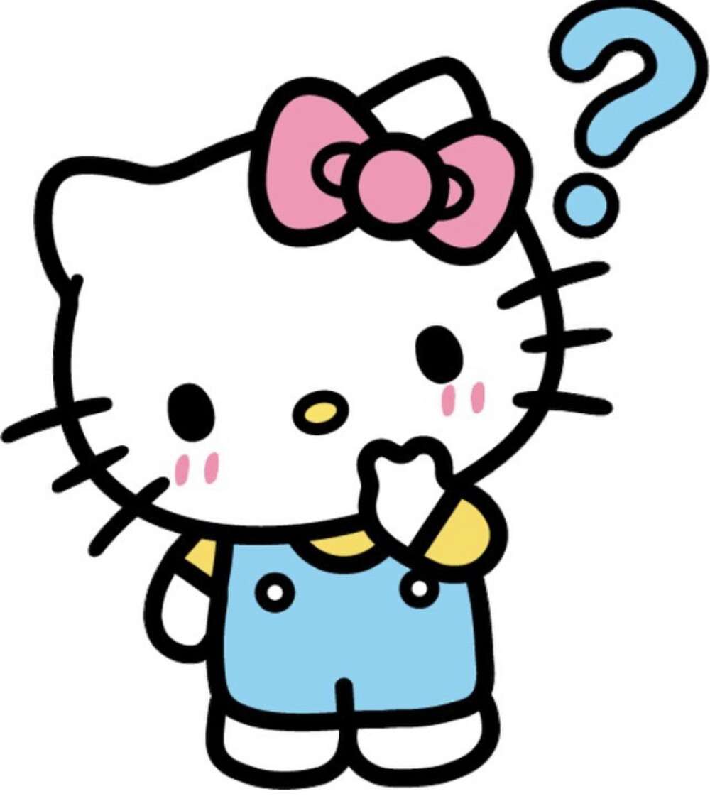 HelloKitty白底头像 自截