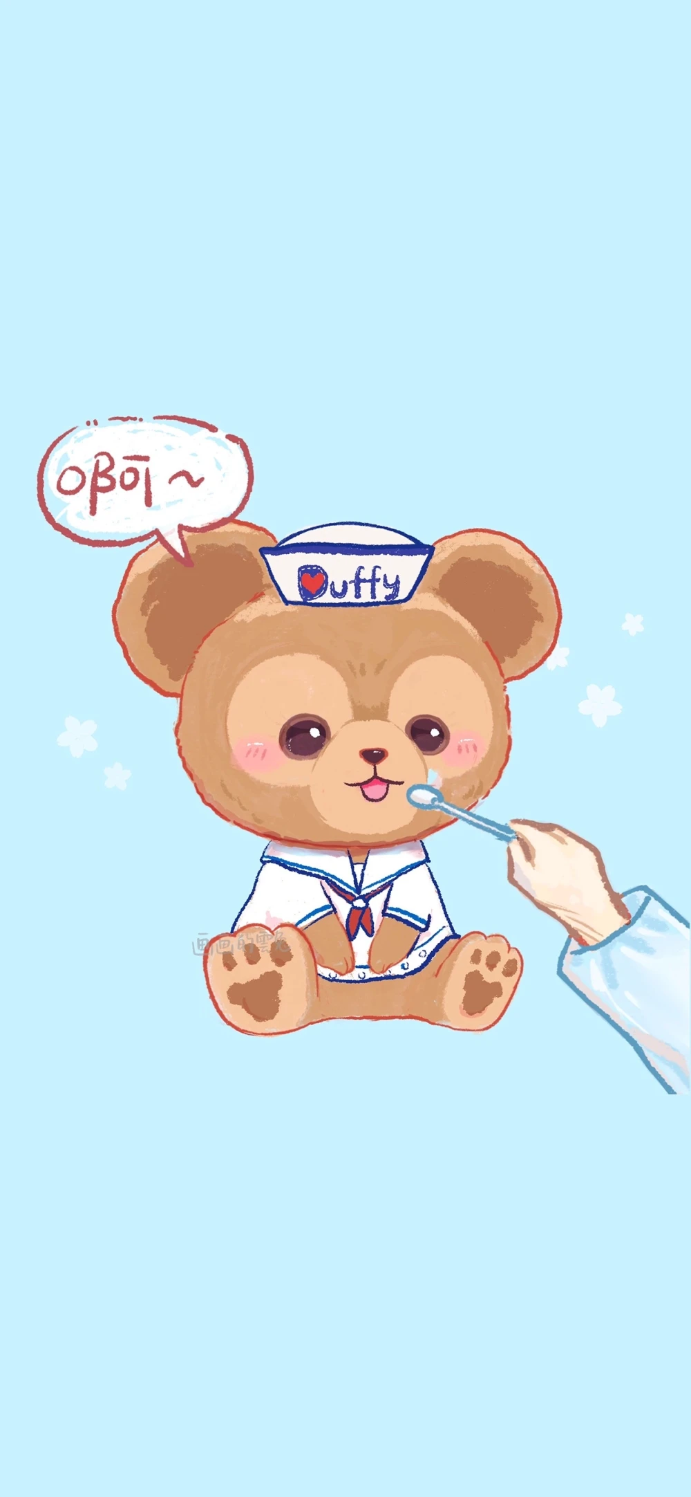 达菲熊 壁纸