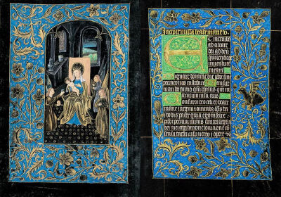 《黑色时祷书》/ 14世纪-16世纪/ 现收藏于摩根图书馆