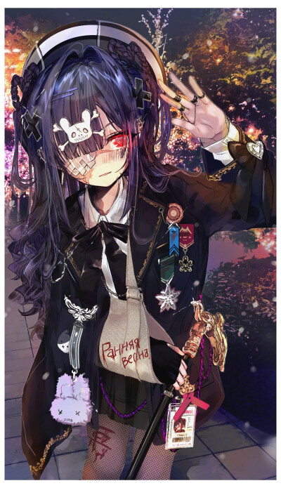 暗黑系少女
Artist:TKKsn.
Twi:tokikosann_koko
#奇幻少女插画# ​​​