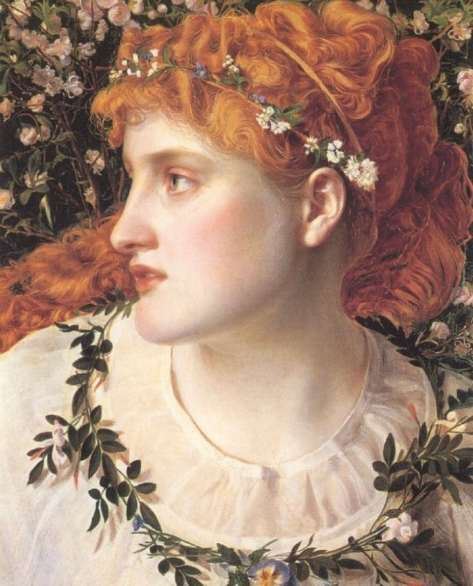 《Peredita》 由Frederick Sandys 在1866年左右画。