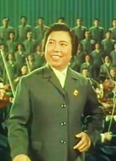 林寄语，1974年交响音乐《沙家浜》演唱沙奶奶