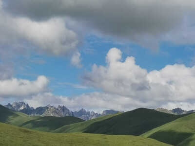享受大自然的风景