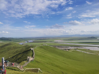 享受大自然的风景