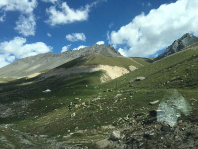 享受大自然的风景