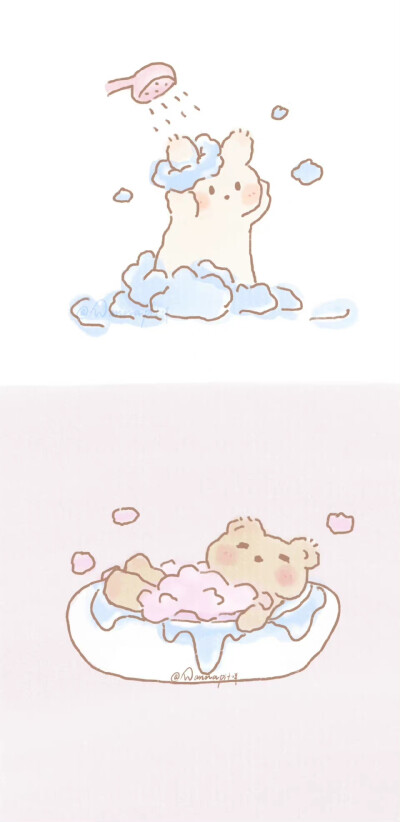可爱动漫插画壁纸
@wb wannapit咩
