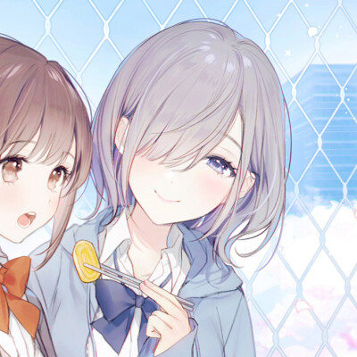 闺蜜头像 ◇ dt虎斑自截 图片来源：pixiv