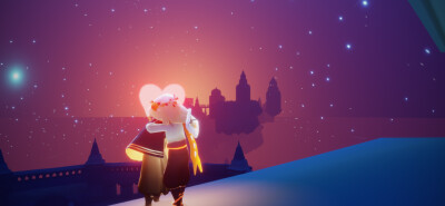 光遇，光是遇见，就觉得很幸运了。