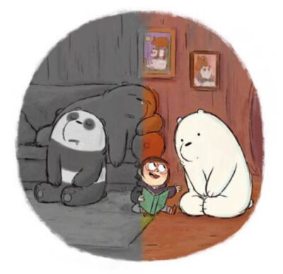 咱们裸熊 we bare bears 头像