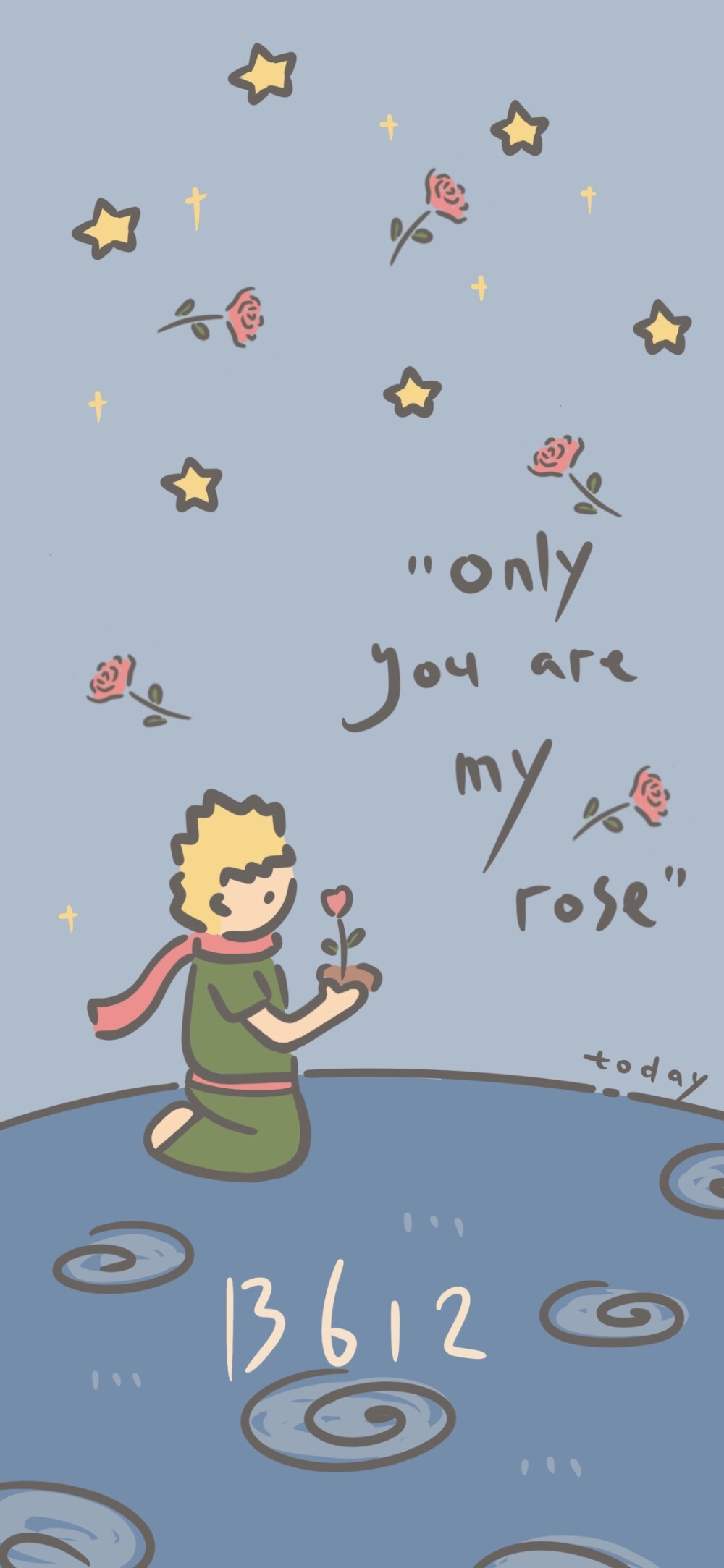 小王子和他的玫瑰