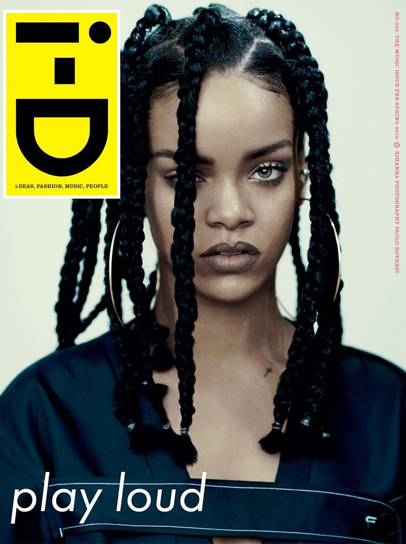 i-D Rihanna 杂志 封面