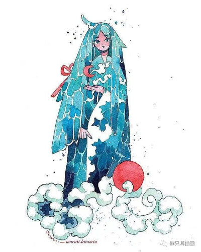 治愈系梦幻梦境水彩 加拿大插画师
maruti_bitamin