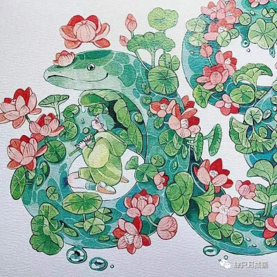 治愈系梦幻梦境水彩 加拿大插画师
maruti_bitamin