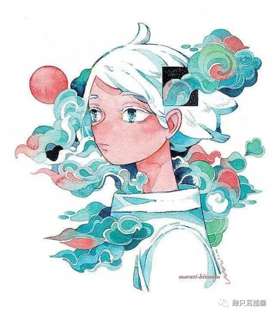 治愈系梦幻梦境水彩 加拿大插画师
maruti_bitamin