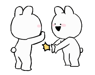 大白兔表情包GIF