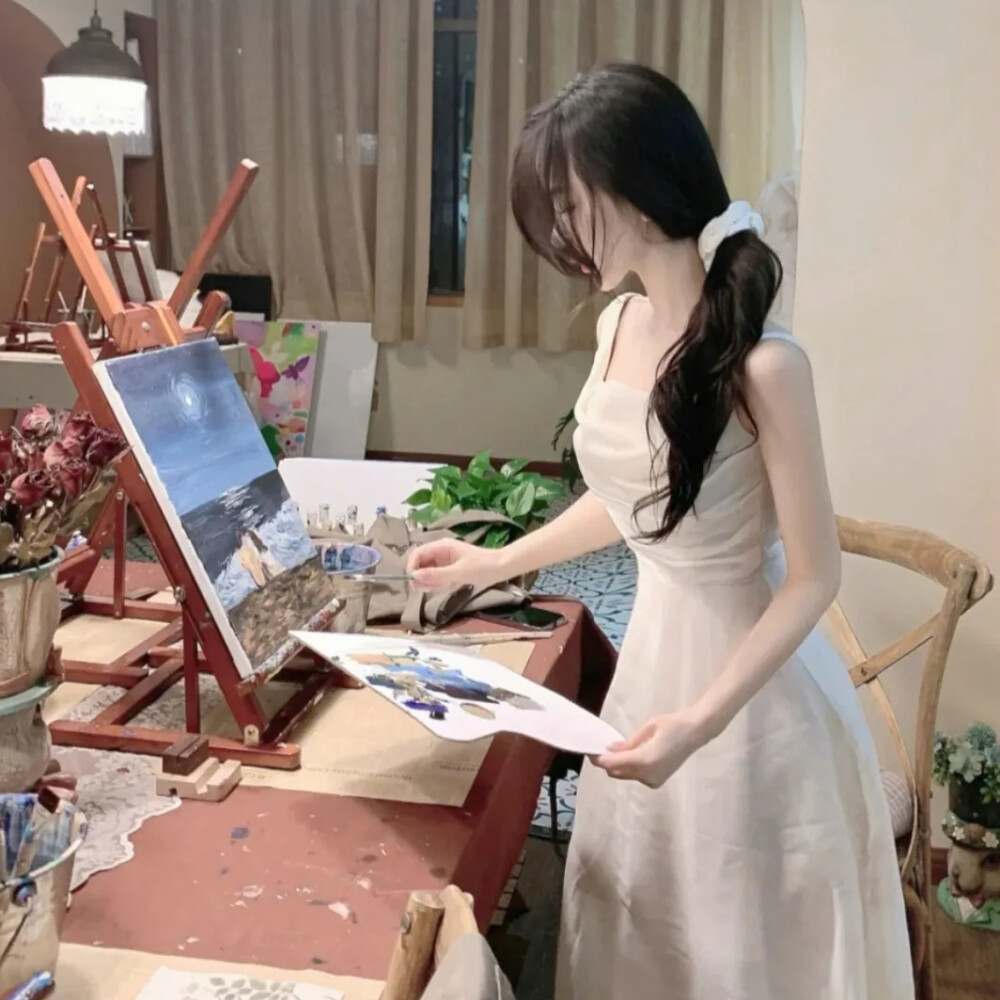 温柔女头
