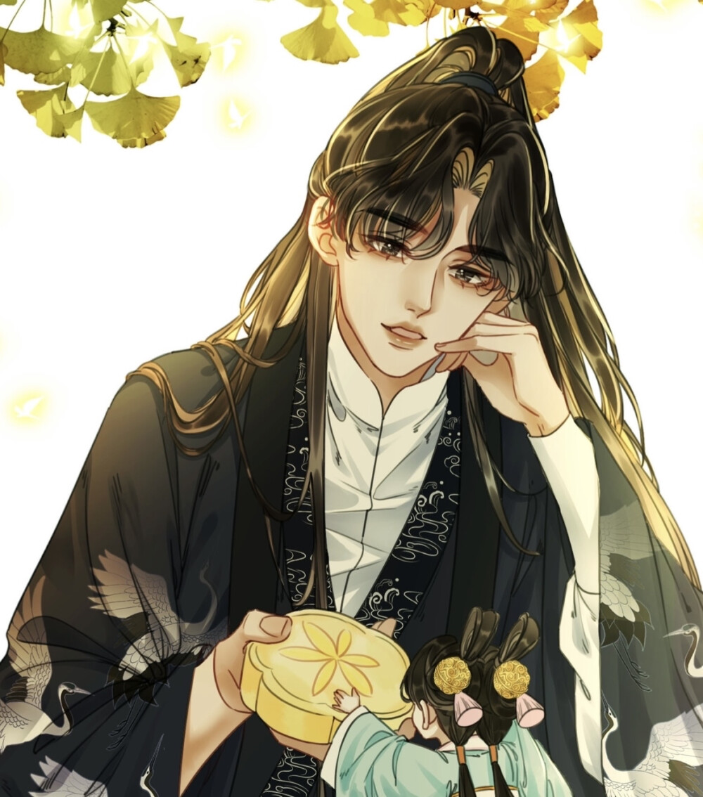 古风情侣头像 漫画《清欢序》 画师:水煮鱼鱼吖(vb)