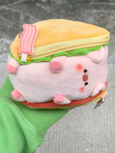 可爱猪猪三明治and汉堡