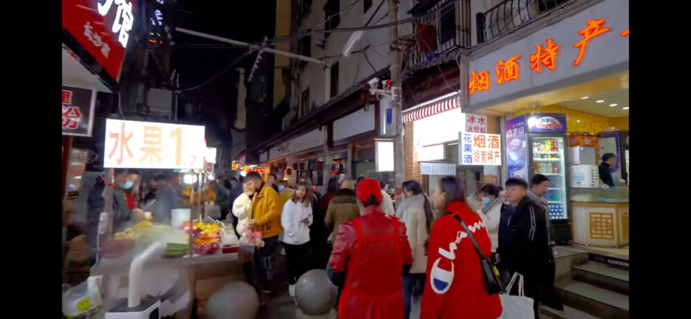 湖南长沙黄兴路步行街高清街景