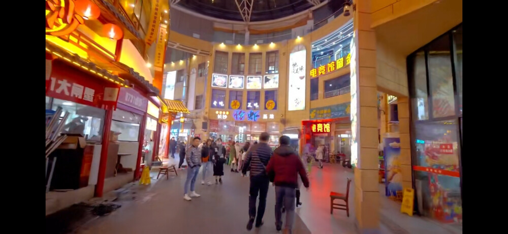 湖南长沙黄兴路步行街高清街景