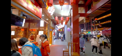 湖南长沙黄兴路步行街高清街景