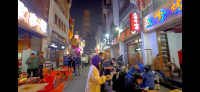 湖南长沙黄兴路步行街高清街景