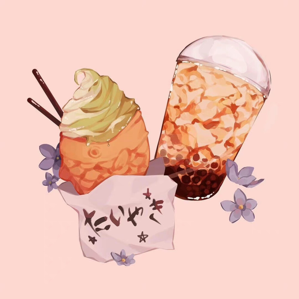 美食插画
ins：mmumechii