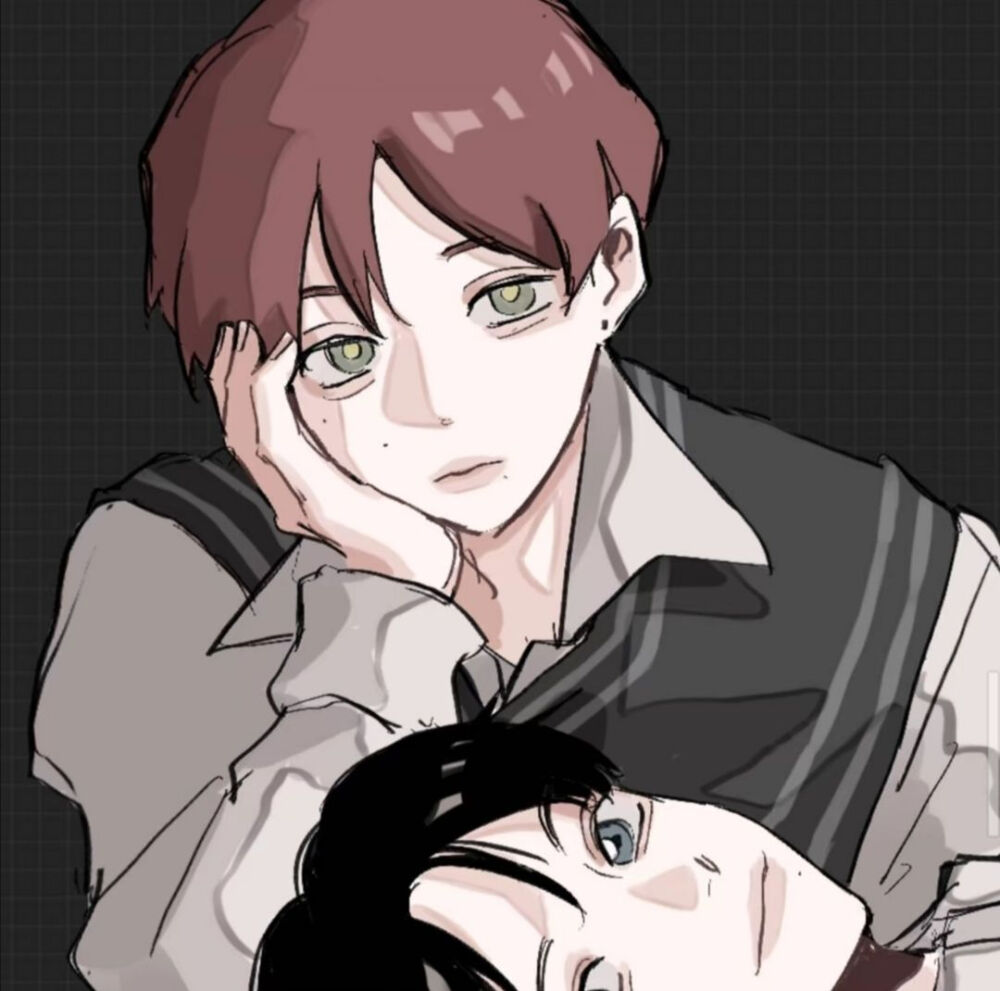 动漫情头|兄弟情头 画师:带胶布