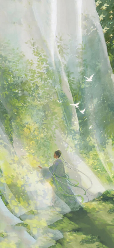 有美人兮，见之不忘