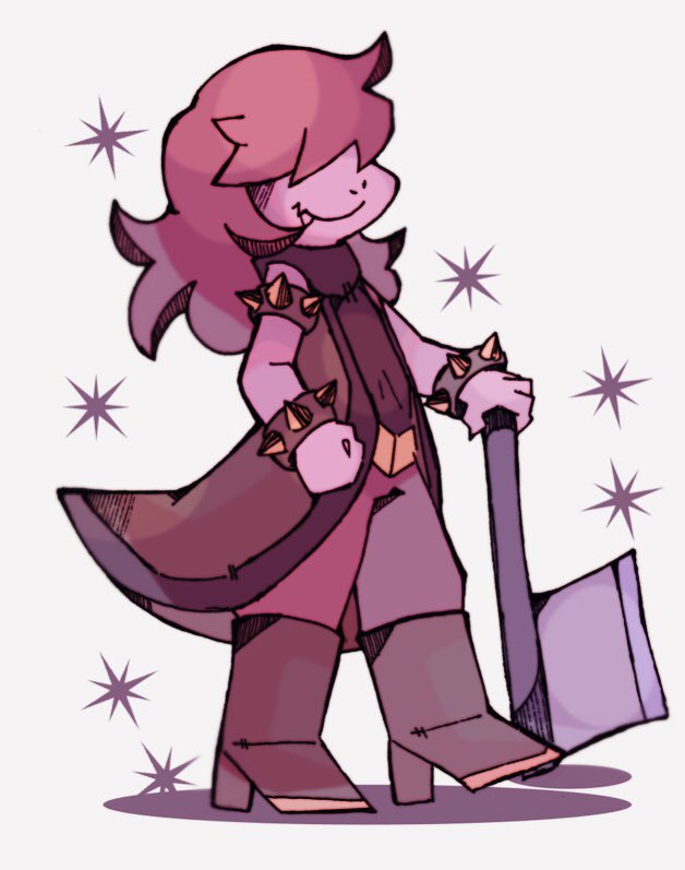 三角符文deltarune Susie
Deltarune同人