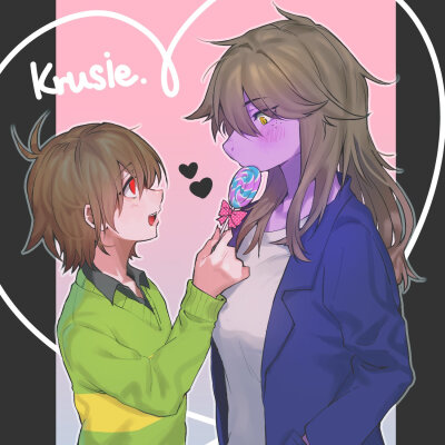 deltarune三角符文 krusie
Deltarune CP向同人