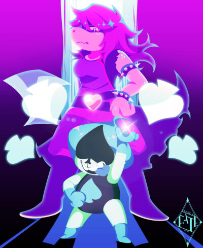 deltarune三角符文 Lansie
Deltarune CP向同人