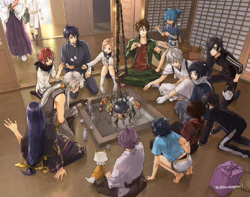 刀剑乱舞 本丸 花丸 日常