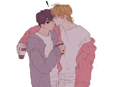 #banana fish##a英# 亞修和英二的戲后真實(shí)生活，這就是真的[淚][淚][淚]
twi：_a_co_pi_ ???