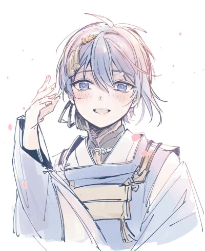 #刀剑乱舞##三日鹤#
芜湖～这是什么绝世小可爱
【P：5688263】