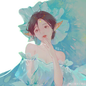 鲜花和少女才是绝配
画师：画画的果露 ​​​