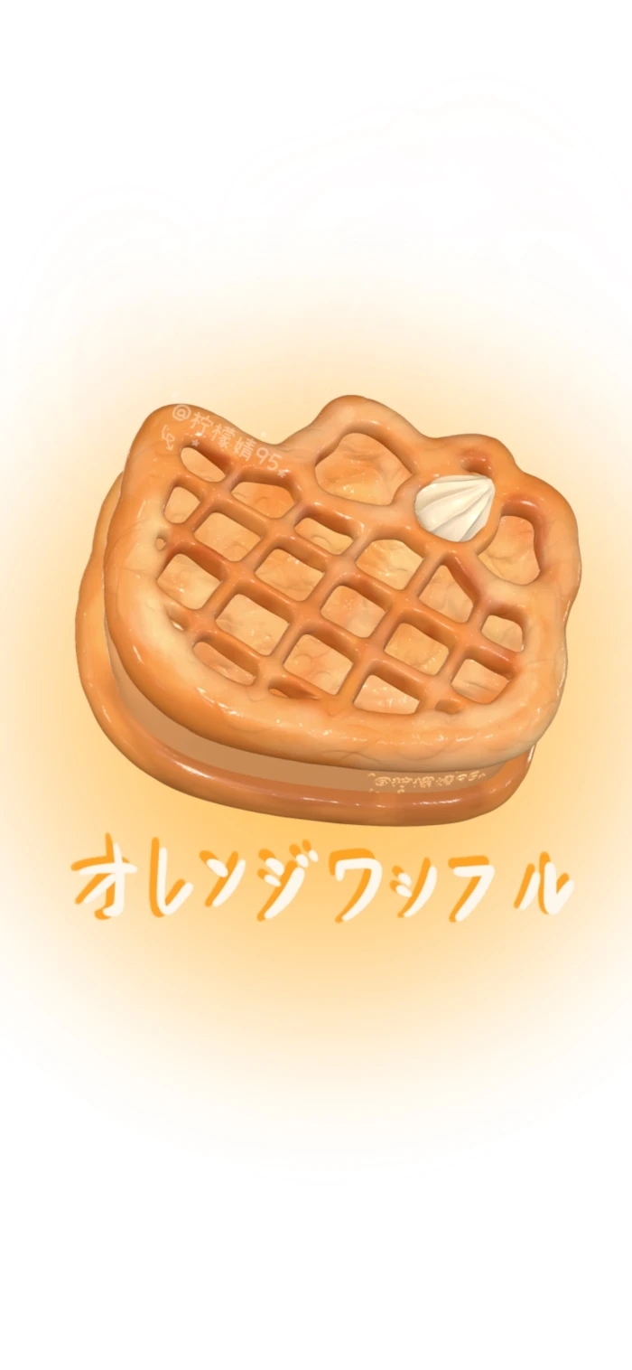 3d食物渐变风格壁纸