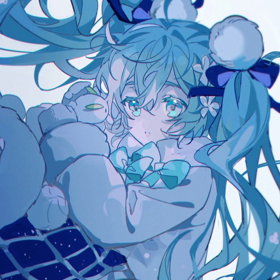 初音未来｜动漫女头
画师：KANOSE