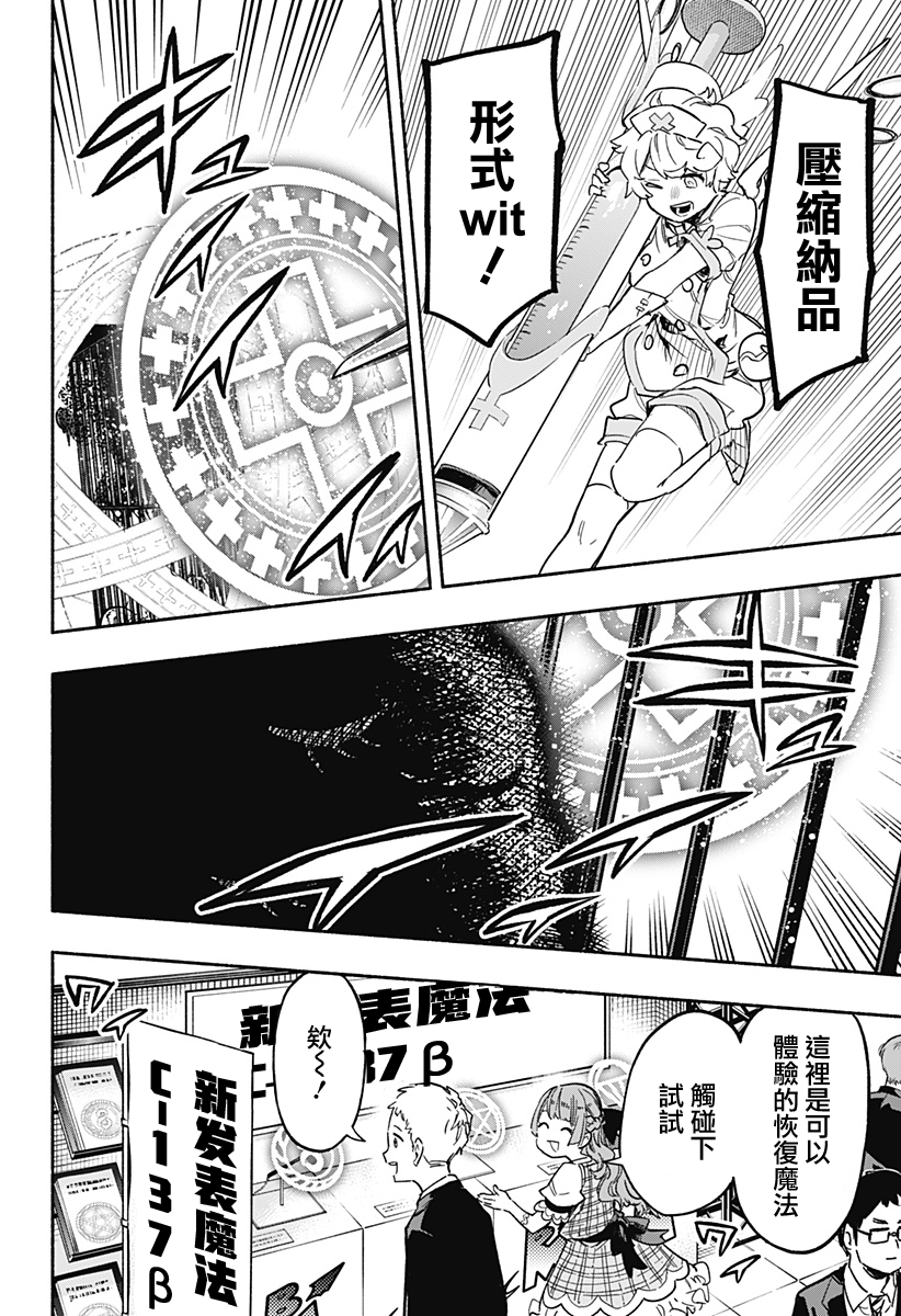 漫画：魔法公司21测试魔法程序终端产品；买卖婚姻3远景人群糙一点也行4蕾丝；今穿5毛笔线条；精灵交换儿6煎饼果子；黄金覆盆子7分镜8色彩；9女主肩膀