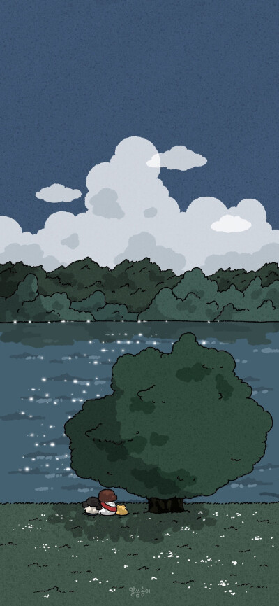 最近偏爱浅色可爱动漫卡通简约壁纸锁屏
很好搭温柔简约氛围感强
部分来源见水印