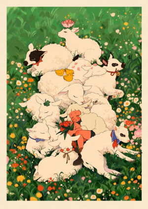 这画风真的是绝绝子

插画师mochipanko ​​​