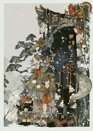 这画风真的是绝绝子

插画师mochipanko ​​​
