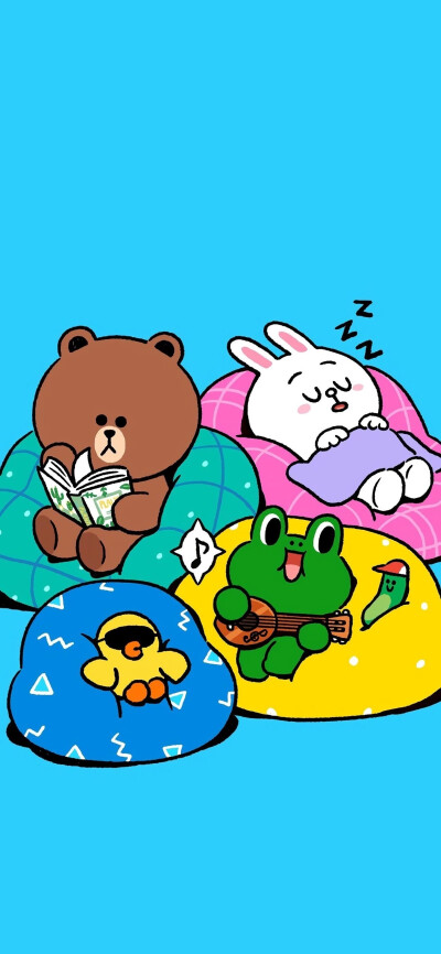 ✐.line friends-壁纸