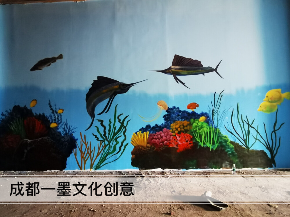 成都壁画 成都彩绘 成都墙绘 3D墙画 3D立体画 3D墙绘 墙绘 壁画 社区墙绘 社区文化墙