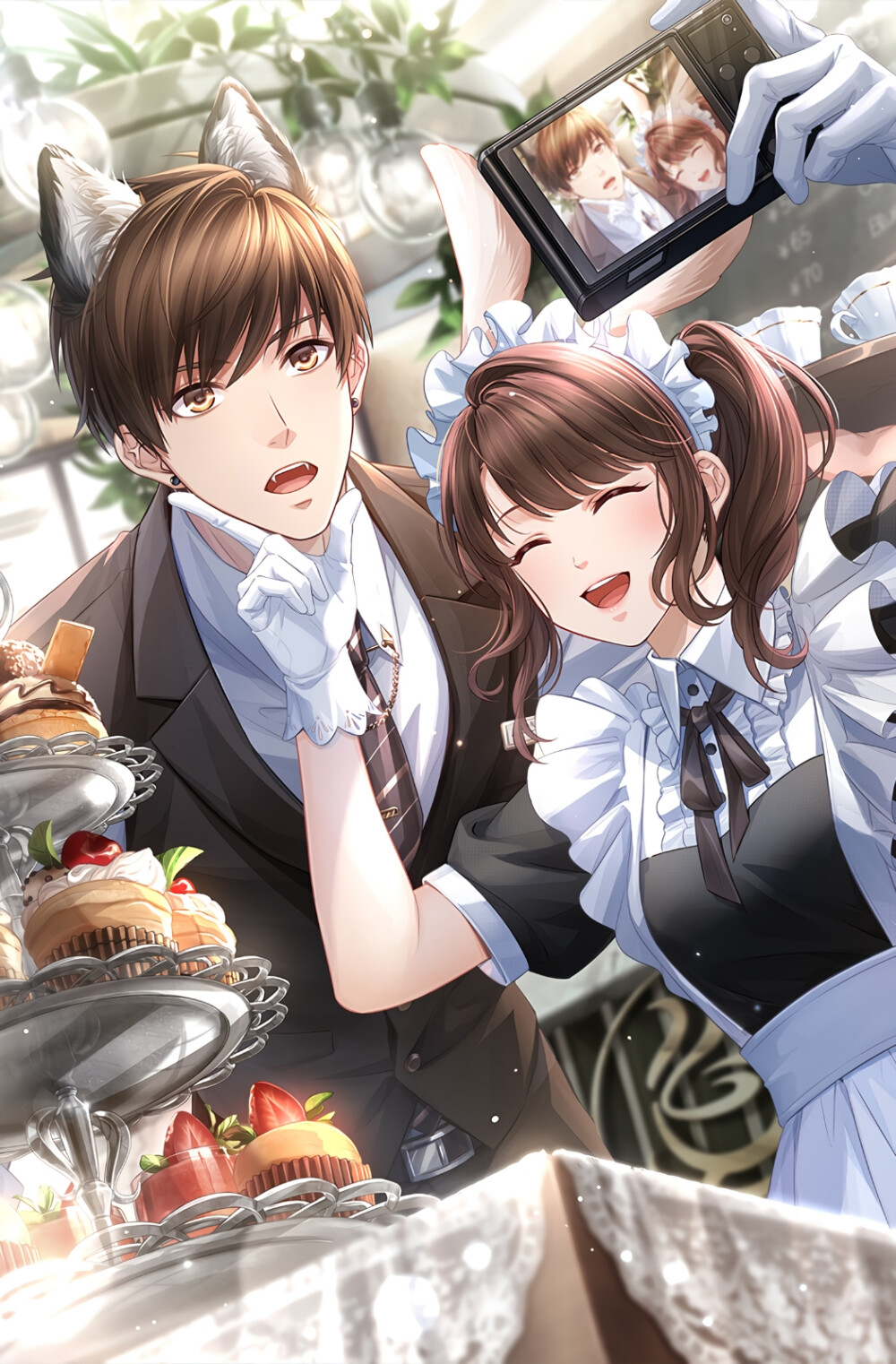 恋与制作人 白起 【萌狼出动中】 高清壁纸