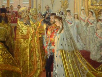 Wedding of NicholasI and Alexandra Feodorovna