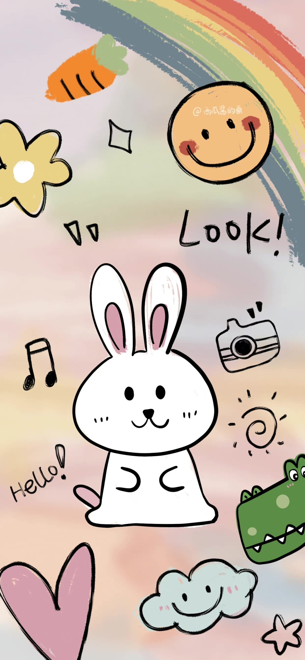 by：@西瓜酱的画